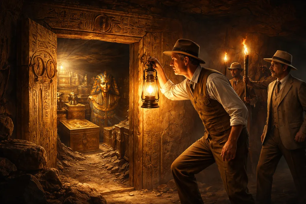 La historia del descubrimiento de la tumba de Tutankamón