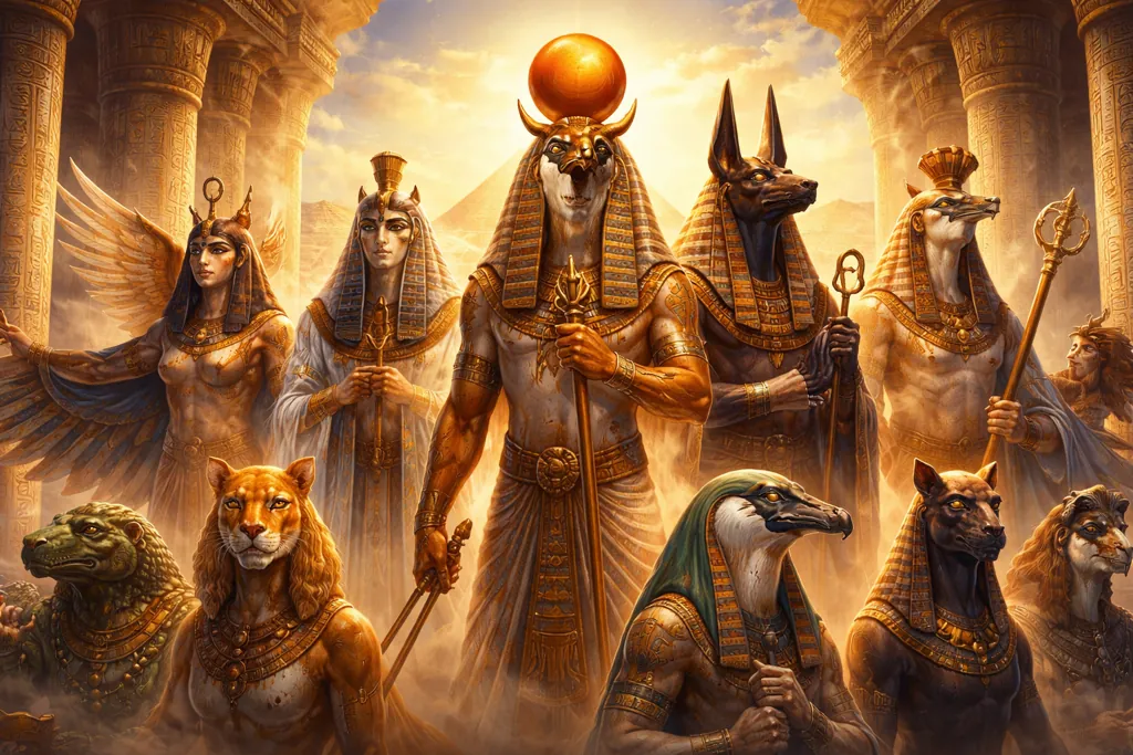 Los Dioses Más Importantes del Antiguo Egipto