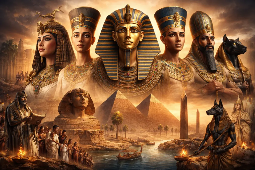 Los personajes más importantes del Antiguo Egipto