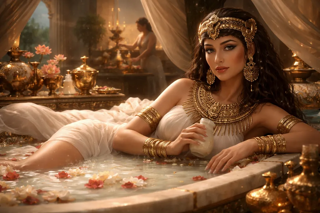 Los rituales de belleza y baño de la última reina de Egipto