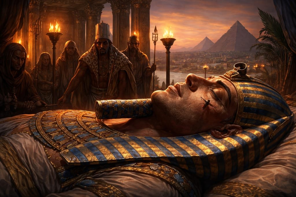 Muerte de un Faraón por una Mosca