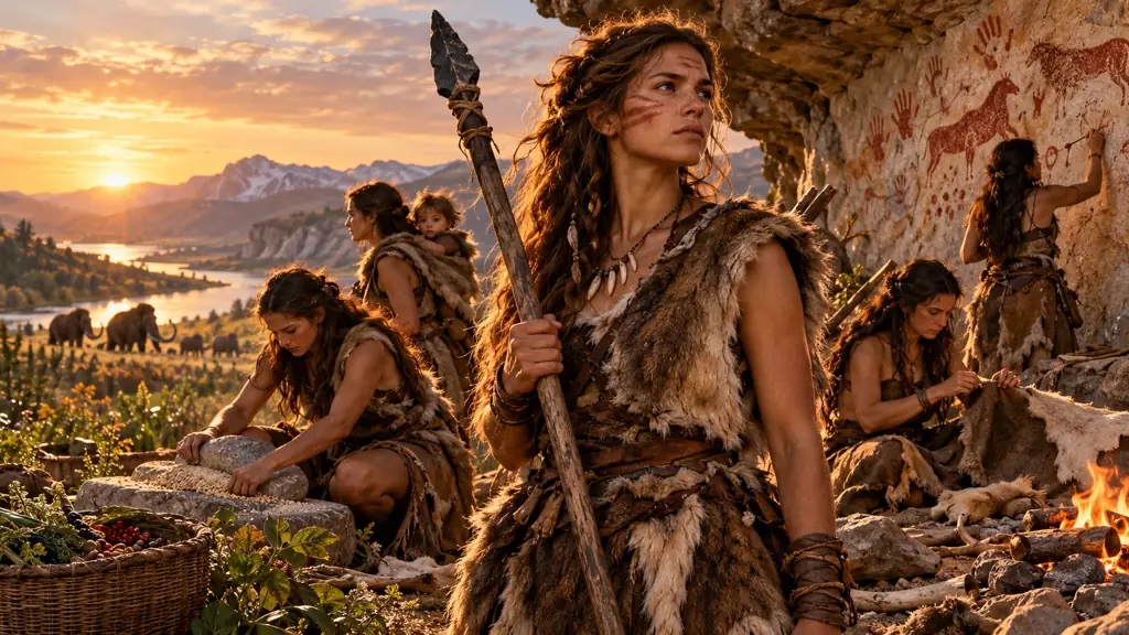 ¿Cuál era el papel de la mujer en la Prehistoria? Su importancia en las primeras sociedades humanas