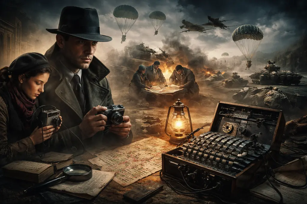 Operaciones secretas y espionaje durante la Segunda Guerra Mundial