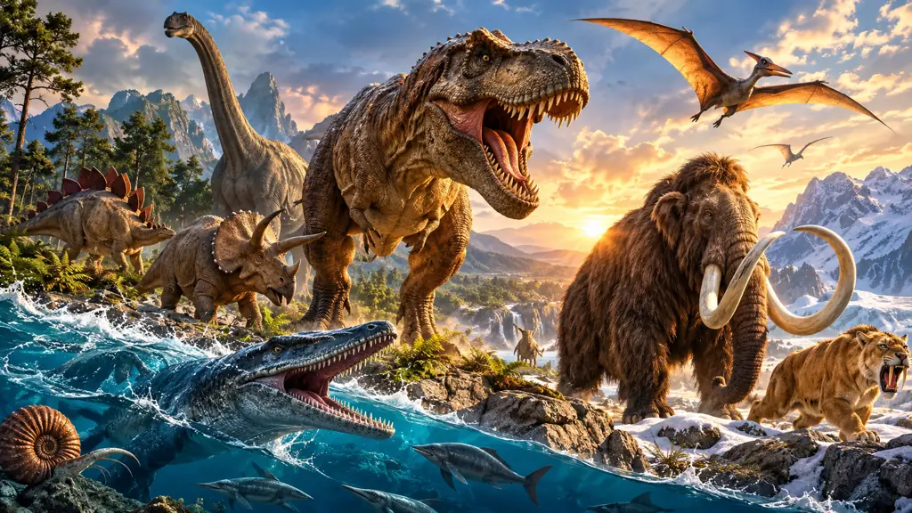 Conociendo los Animales Prehistóricos: Un Viaje al Mundo de las Criaturas del Pasado