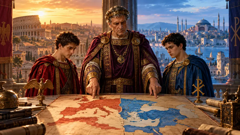 Por qué Teodosio dividió el Imperio Romano