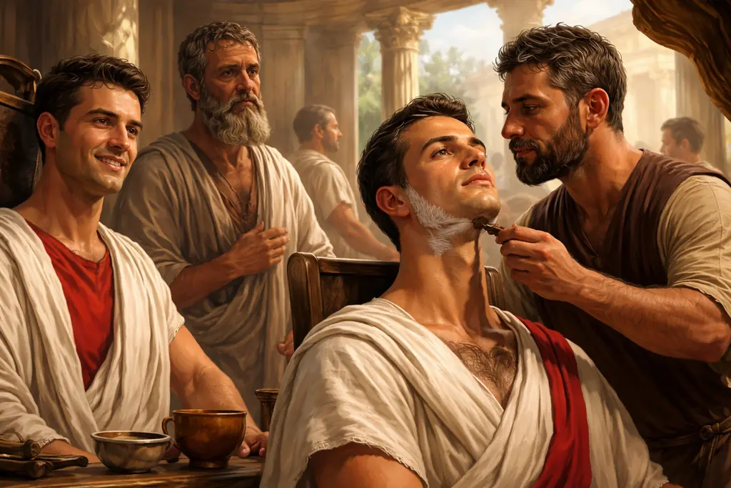 Por qué los Romanos no Llevaban Barba