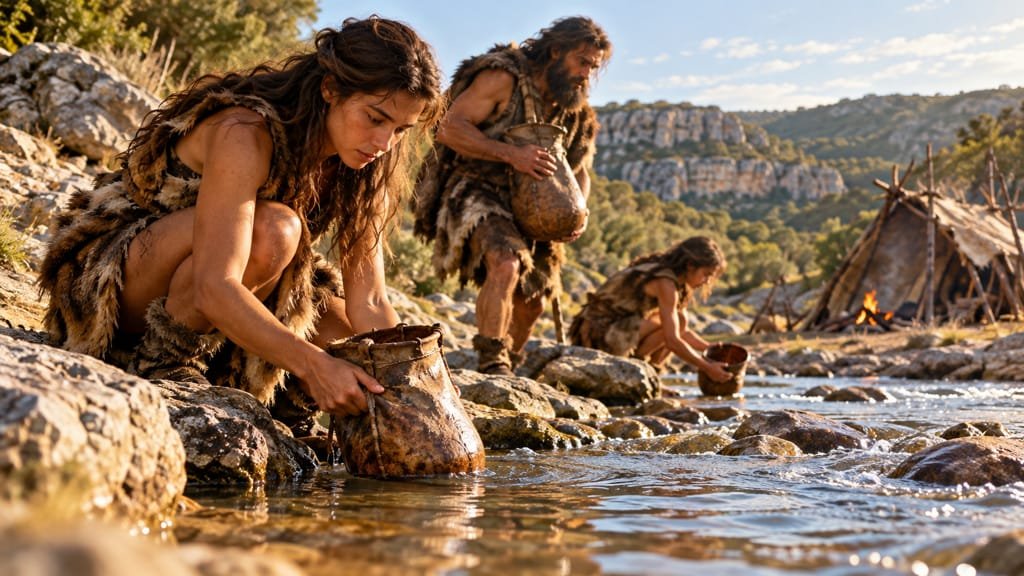 Cómo recolectaban agua en la Prehistoria