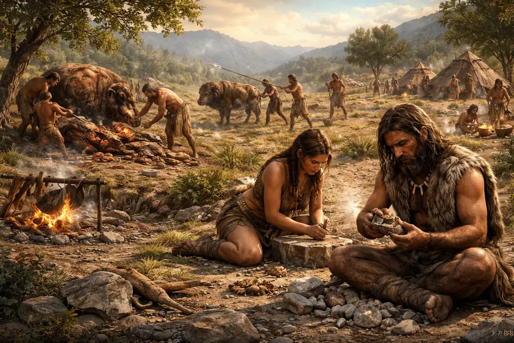 Trabajo en la Prehistoria