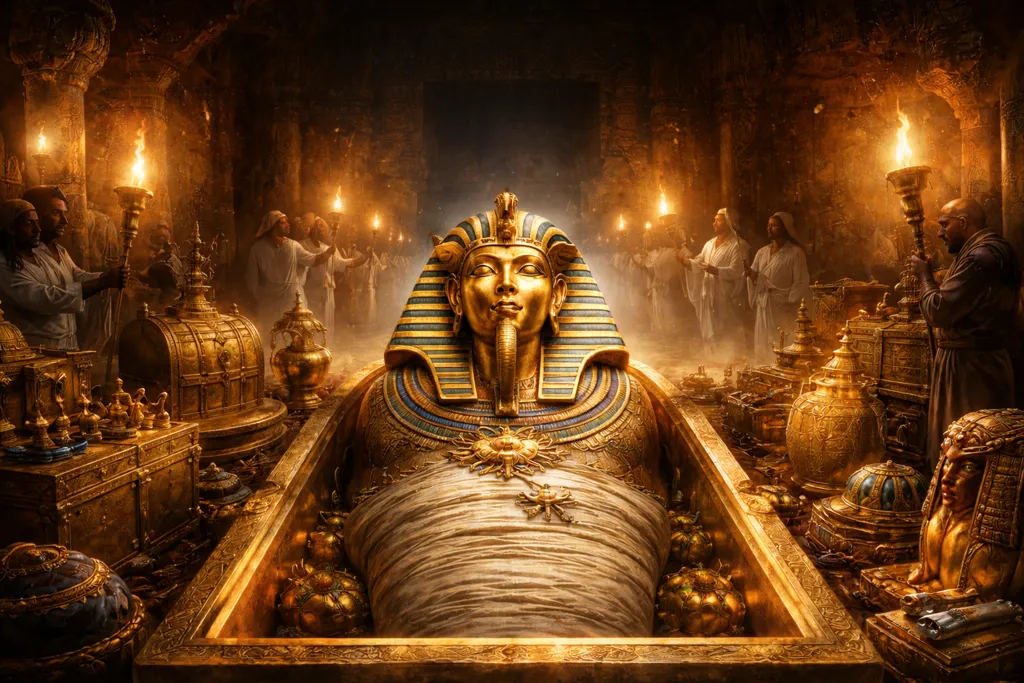 El entierro de Tutankamón: el ritual que convirtió a un joven rey en eternidad