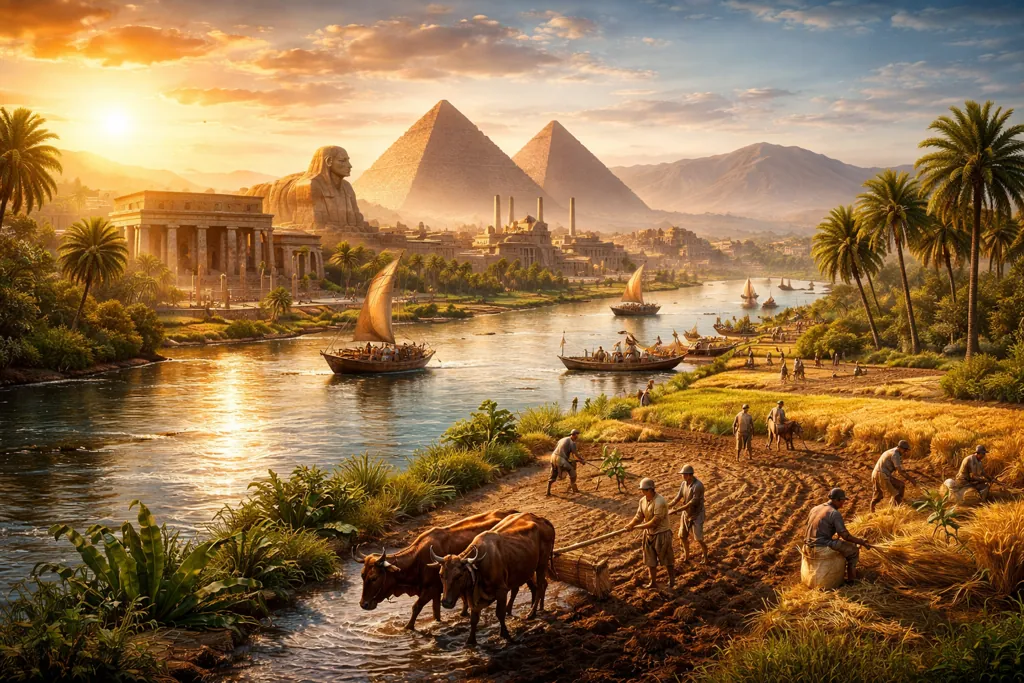 ¿Por Qué el Antiguo Egipto Fue Una Civilización Fluvial